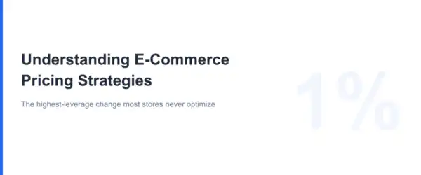 eCommerce Pricing Strategies Featured Image