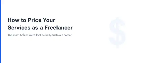 Freelancer Pricing Guide Featured Image