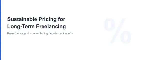 Sustainable Freelance Pricing Featured Image