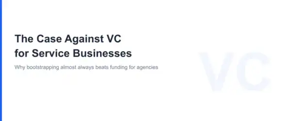 VC for Service Businesses Featured Image