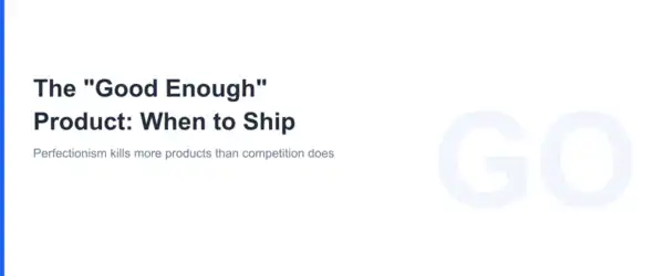 Good Enough Product Featured Image