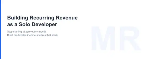 Solo Developer Revenue Featured Image