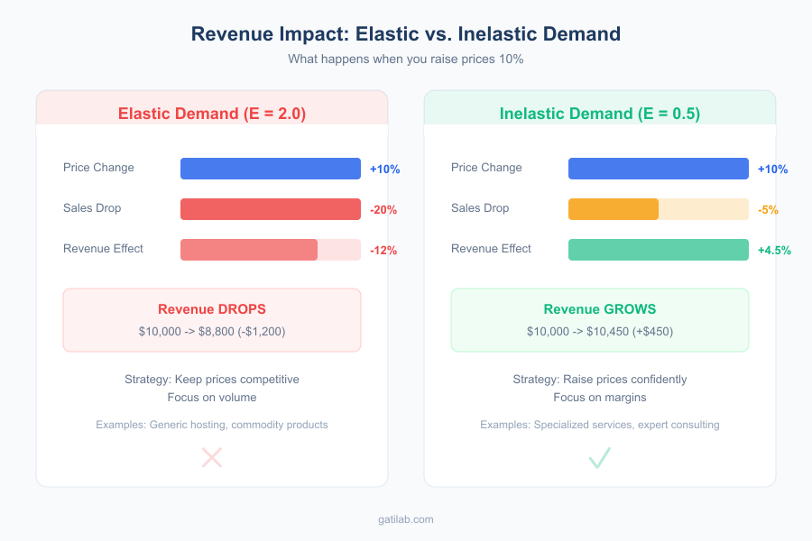 Pricing Elasticity Mathematics - Infographic 1