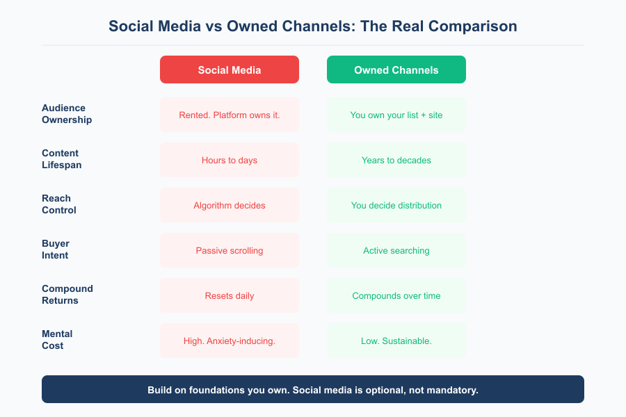Business Without Social Media - Infographic 1