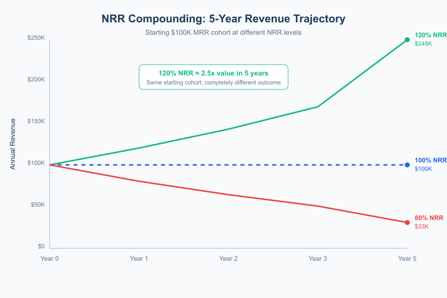 Net Revenue Retention SaaS - Infographic 1