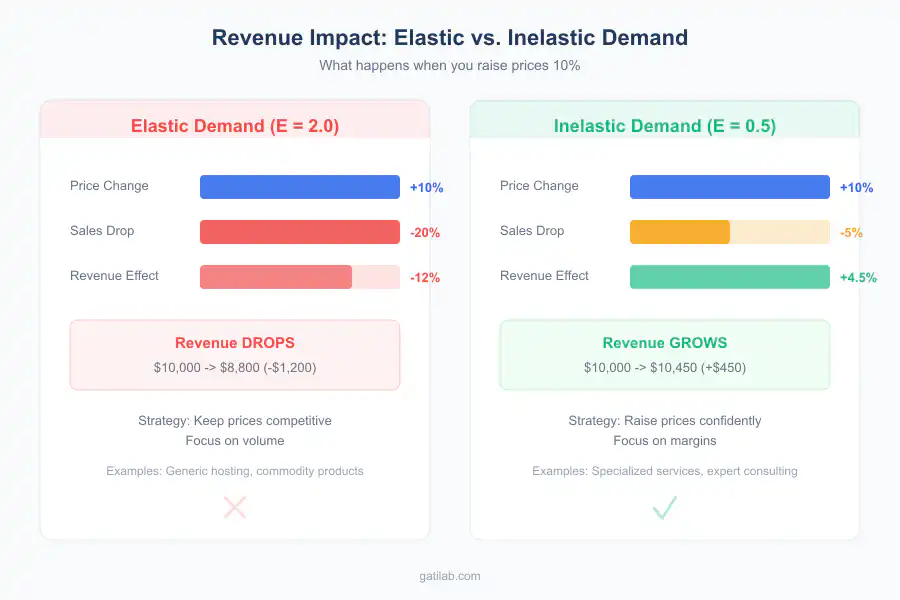 Pricing Elasticity Mathematics - Infographic 1