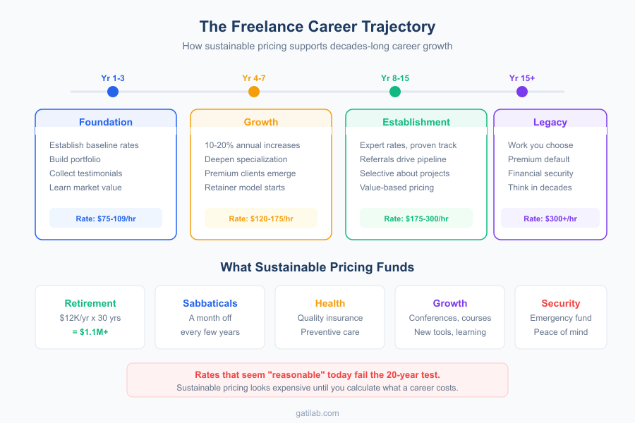 Sustainable Freelance Pricing - Infographic 3