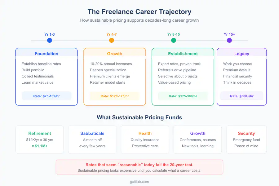 Sustainable Freelance Pricing - Infographic 3