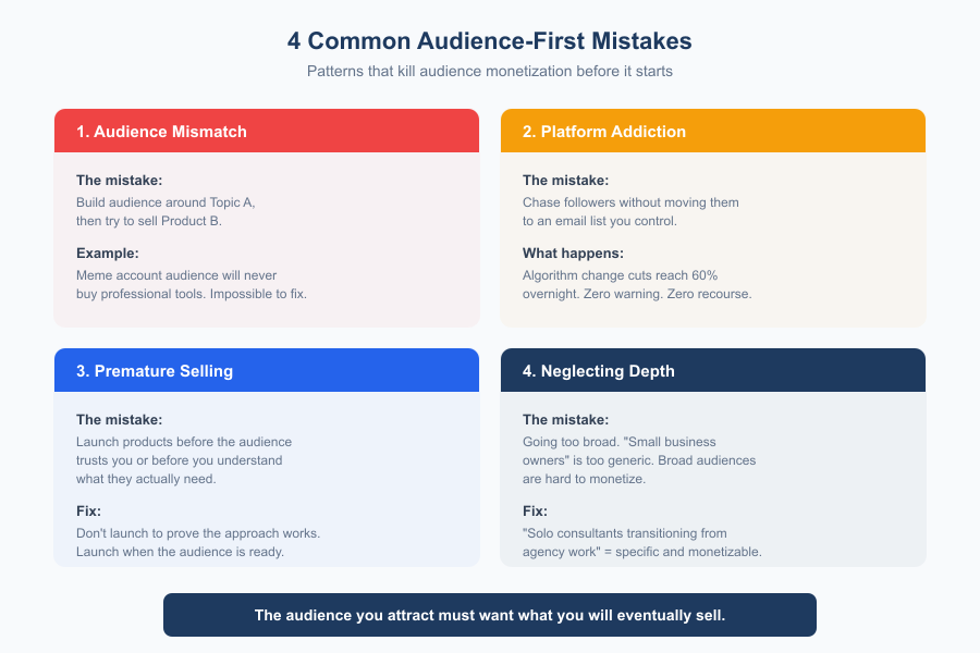 Audience Building Before Product - Infographic 3