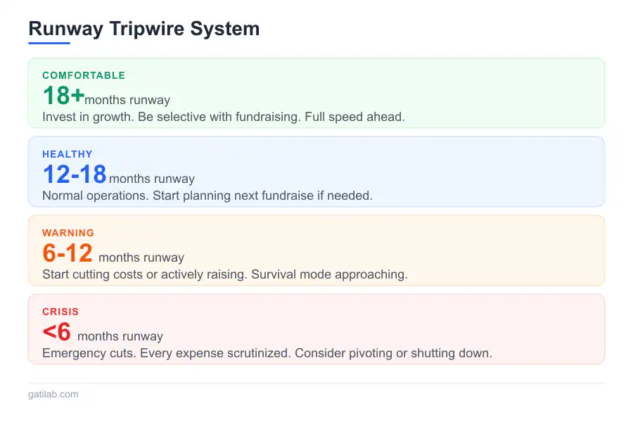 Burn Rate and Runway - Infographic 3