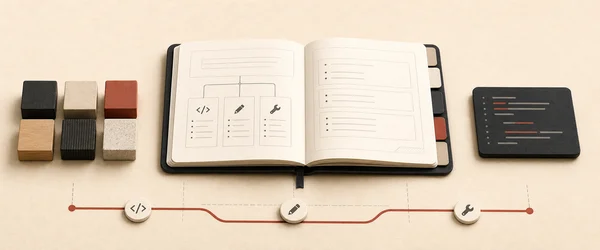WordPress Skills workflow illustration